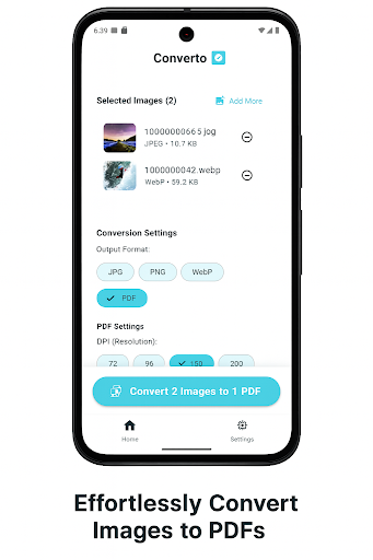 Converto: Photo to PDF Convert ekran görüntüsü