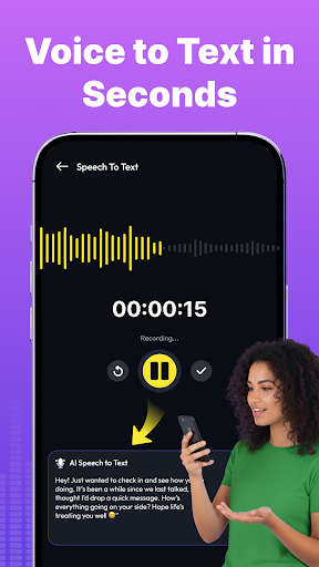 Voice Changer: AI Sound Effect ekran görüntüsü