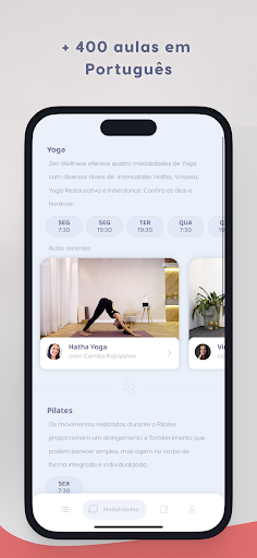 Zen Yoga: Treino novo todo dia ekran görüntüsü
