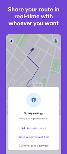 Cabify ekran görüntüsü