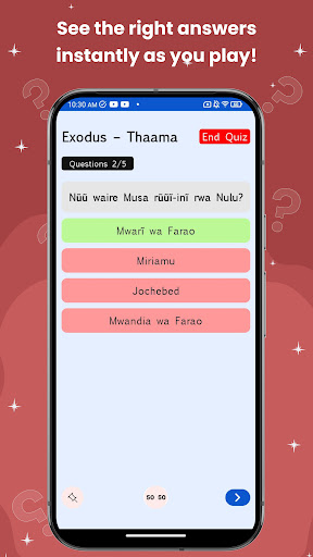 Kikuyu Bible Quiz ekran görüntüsü