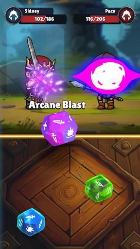 Dice of Might: Magic Arena RPG ekran görüntüsü
