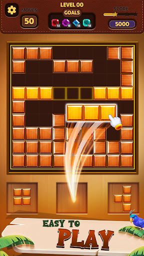 Block Woody Puzzle Games ekran görüntüsü
