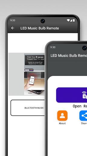 led music bulb remote control ekran görüntüsü