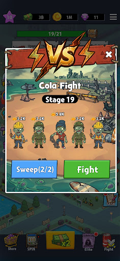 Idle Zombie Tycoon: Money Game ekran görüntüsü