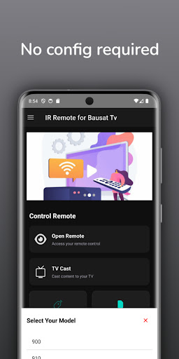 Remote for Bausat tv ekran görüntüsü