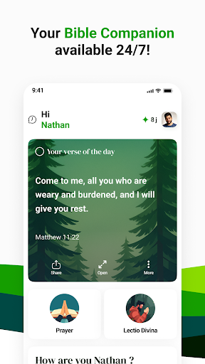 HelloBible : Bible Chat ekran görüntüsü