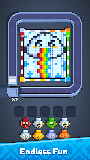 Paint Loop: Pixel Puzzle ekran görüntüsü