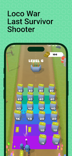 Loco War : Survival Game ekran görüntüsü