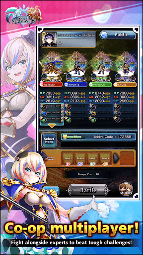 Grand Summoners - Anime RPG ekran görüntüsü
