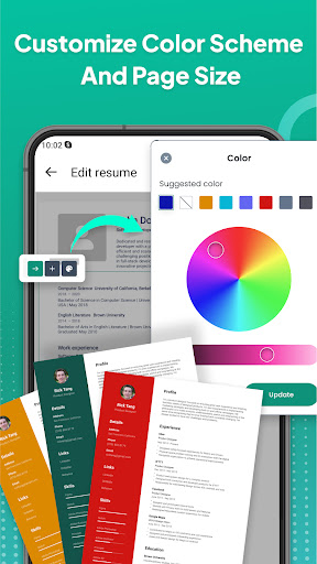 Resume Builder - AI CV Maker ekran görüntüsü
