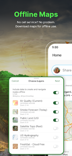 Gaia GPS: Offline Trail Maps ekran görüntüsü