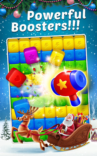 Toy Cubes Pop - Match 3 Game ekran görüntüsü