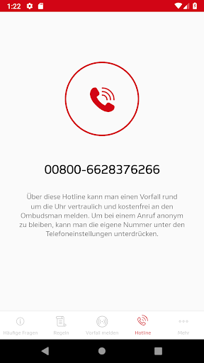 DFL Integrity App ekran görüntüsü