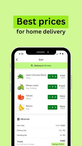 Freshly: fruits & vegetables ekran görüntüsü