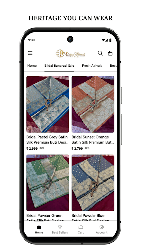 Unique Threads Sarees ekran görüntüsü