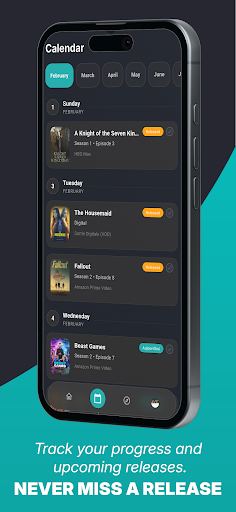 Frameline: Movies & TV Tracker ekran görüntüsü