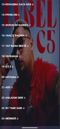 Lvbel C5 Şarkıları İnternetsiz ekran görüntüsü