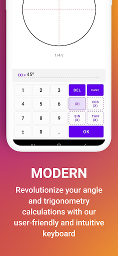 Goniometric Tutor - Calculator ekran görüntüsü