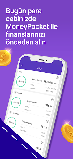 MoneyPocket Gider ve Bütçe ekran görüntüsü