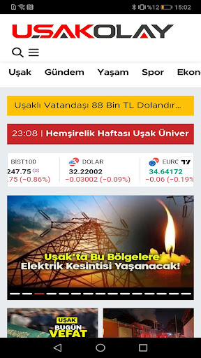 Uşak Olay ekran görüntüsü