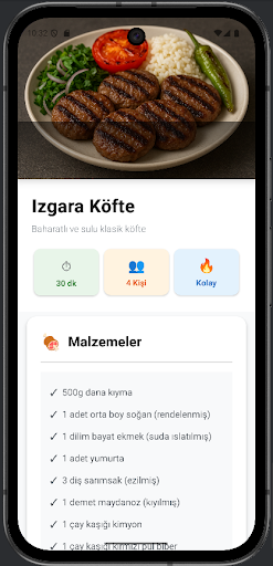 Etli Yemek Tarifleri ekran görüntüsü