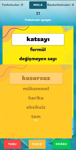 Tabu - Anlat Bakalım Türkçe ekran görüntüsü