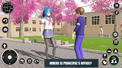 High school Girl Life Games 3D ekran görüntüsü
