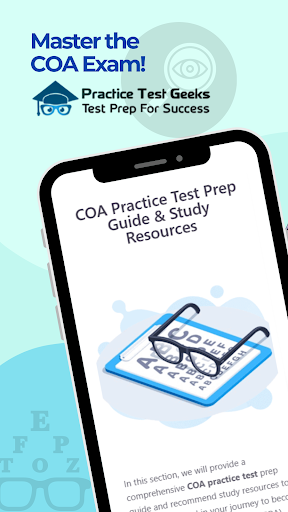 COA Practice Test ekran görüntüsü