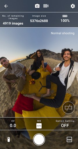 RICOH THETA ekran görüntüsü
