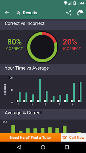 Basic Arithmetic Practice ekran görüntüsü