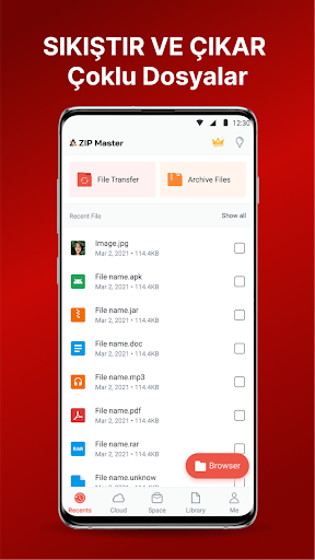 AZIP Master: ZIP / RAR, Unzip ekran görüntüsü