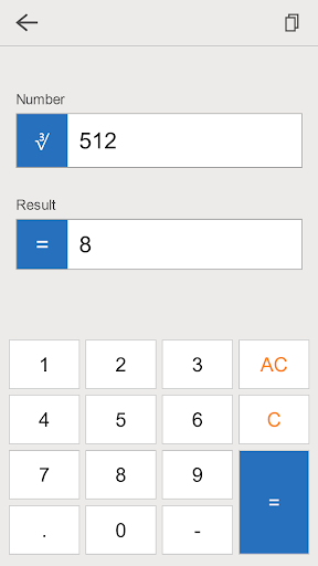 Cube Root Calculator ekran görüntüsü