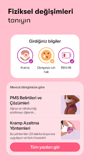 Flo Regl ve Hamilelik Takibi ekran görüntüsü