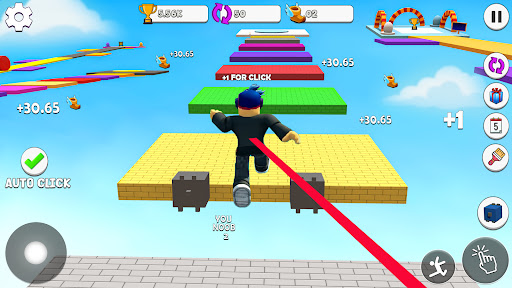Speed Per Click Obby Jump ekran görüntüsü