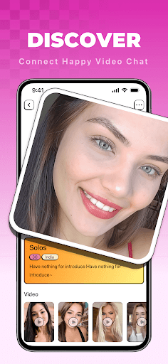 Solos - Meet & Video Chat ekran görüntüsü