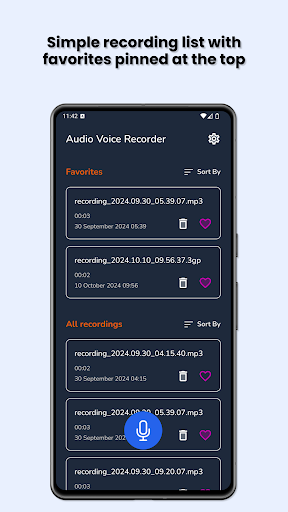 Voice Recorder & Transcriber ekran görüntüsü