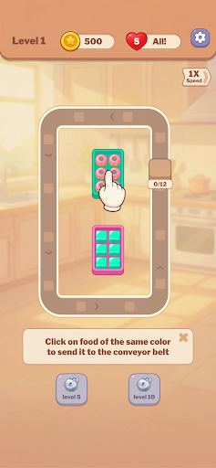 Color Fruit Sort: Puzzle Games ekran görüntüsü