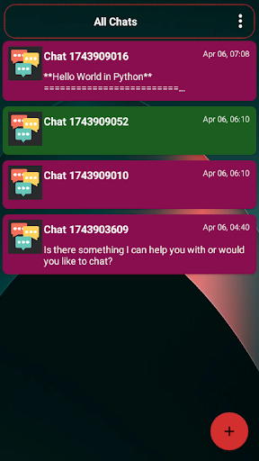 Llama 4 Maverick Chat Client ekran görüntüsü
