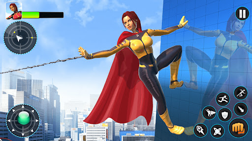 Flying Hero - Superhero Games ekran görüntüsü