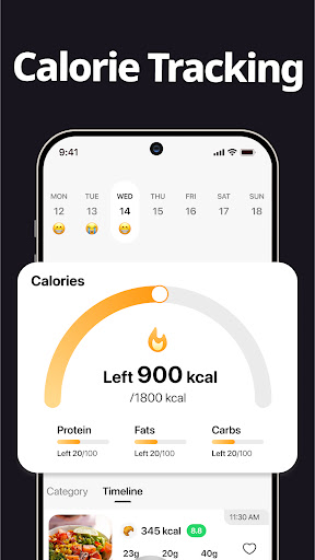 AI Calorie Counter - CalBye ekran görüntüsü