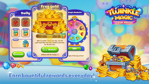Twinkle Magic: Jewel Puzzle ekran görüntüsü