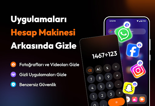Hesap Makinesi: Uygulama Gizle ekran görüntüsü