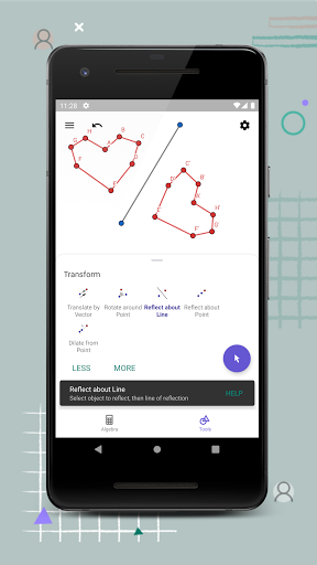 GeoGebra Geometri ekran görüntüsü