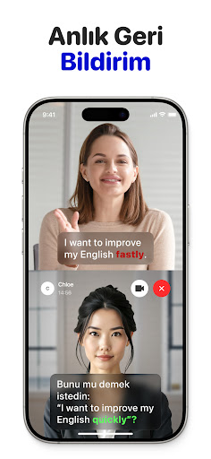 BetterSpeak: AI Dil Öğretmeni ekran görüntüsü