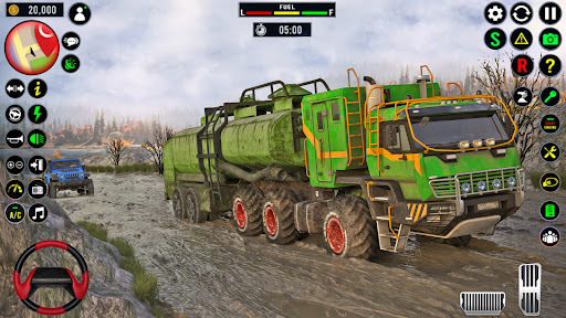 Truck Games: Offroad 4x4 Truck ekran görüntüsü