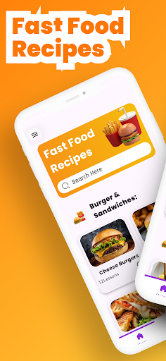 Fast Food Recipes ekran görüntüsü