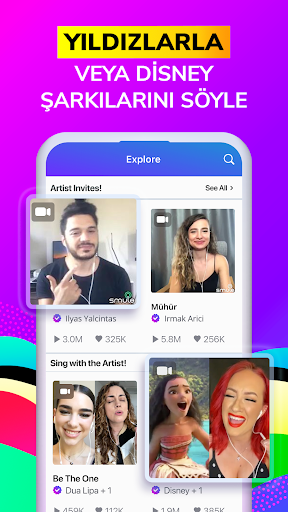 Smule: Karaoke & Şarkı Kaydet ekran görüntüsü