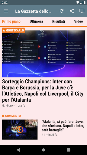 Quotidiani Italiani ekran görüntüsü