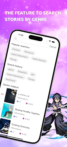 Manga Webtoon: Endless Stories ekran görüntüsü
